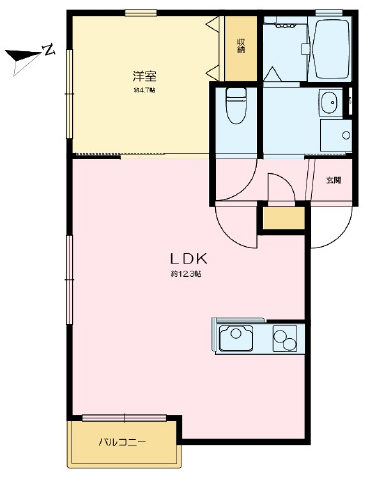 方南町駅 徒歩2分 構造:木造