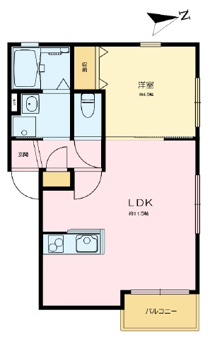 方南町駅 徒歩2分 構造:木造